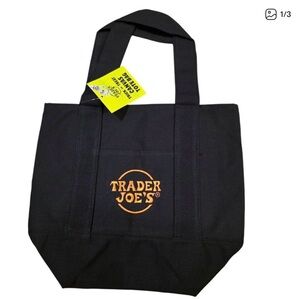 Trader Joe's Halloween Black Canvas
Mini Tote